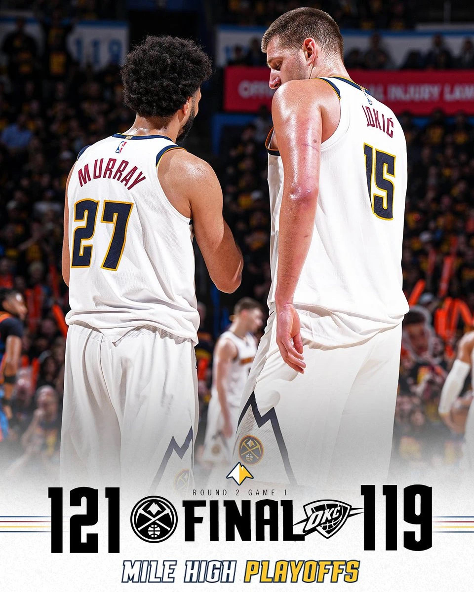 包含掘金客场击败爵士，坚守前四的词条